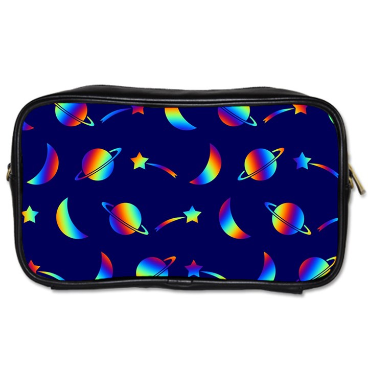 Space-pattern Colourful Toiletries Bag (One Side)