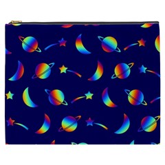 Space-pattern Colourful Cosmetic Bag (xxxl) by Jancukart