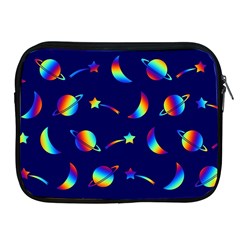 Space-pattern Colourful Apple Ipad 2/3/4 Zipper Cases