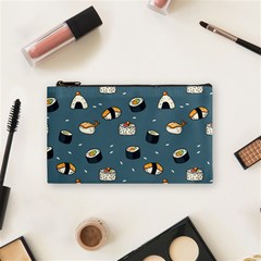 Sushi Pattern Cosmetic Bag (small) by Jancukart