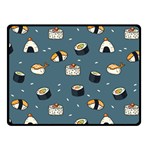 Sushi Pattern Fleece Blanket (Small) 50 x40  Blanket Front