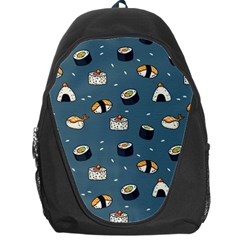 Sushi Pattern Backpack Bag by Jancukart