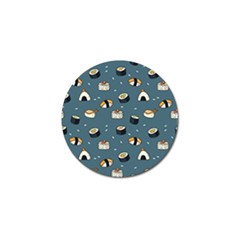 Sushi Pattern Golf Ball Marker (4 Pack) by Jancukart