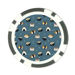 Sushi Pattern Poker Chip Card Guard (10 Pack)