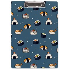 Sushi Pattern A4 Clipboard