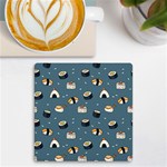 Sushi Pattern UV Print Square Tile Coaster  Front