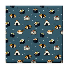 Sushi Pattern Tile Coaster