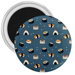 Sushi Pattern 3  Magnets