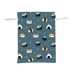 Sushi Pattern Lightweight Drawstring Pouch (S) Front