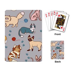 Cats Pattern Playing Cards Single Design (rectangle)