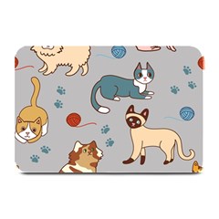 Cats Pattern Plate Mats by Jancukart