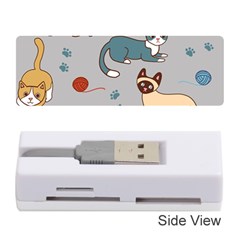 Cats Pattern Memory Card Reader (stick) by Jancukart