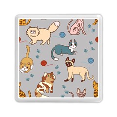 Cats Pattern Memory Card Reader (square)