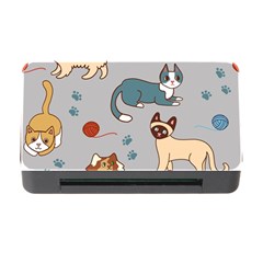 Cats Pattern Memory Card Reader With Cf by Jancukart