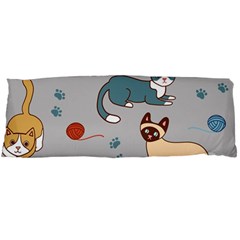 Cats Pattern Body Pillow Case (dakimakura) by Jancukart