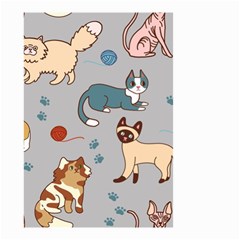 Cats Pattern Small Garden Flag (two Sides)