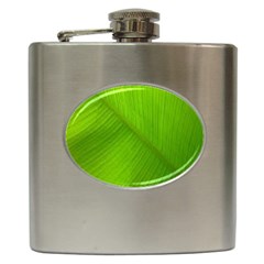 Banana Leaf Hip Flask (6 Oz) by artworkshop