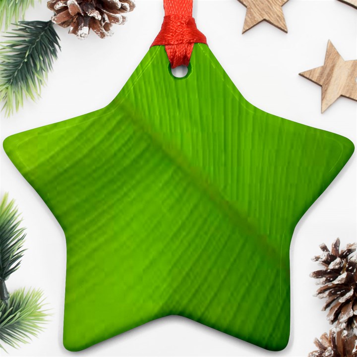 Banana Leaf Ornament (Star)