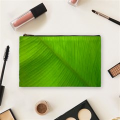 Banana Leaf Cosmetic Bag (medium) by artworkshop