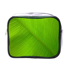 Banana Leaf Mini Toiletries Bag (one Side) by artworkshop