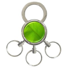 Banana Leaf 3-ring Key Chain by artworkshop