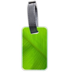 Banana Leaf Luggage Tag (two Sides) by artworkshop