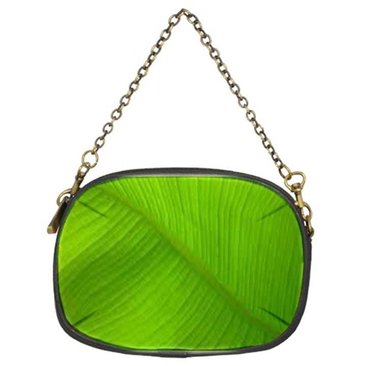 Banana Leaf Chain Purse (Two Sides)