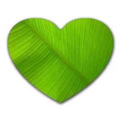 Banana Leaf Heart Mousepads by artworkshop