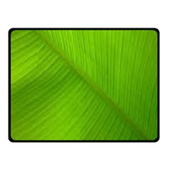 Banana Leaf Fleece Blanket (small) by artworkshop