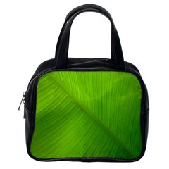 Banana Leaf Classic Handbag (one Side) by artworkshop