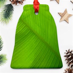 Banana Leaf Bell Ornament (two Sides) by artworkshop