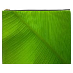 Banana Leaf Cosmetic Bag (xxxl) by artworkshop