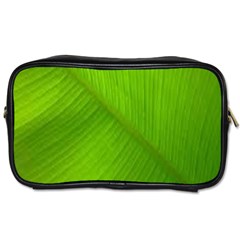 Banana Leaf Toiletries Bag (one Side) by artworkshop