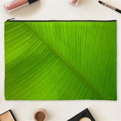 Banana Leaf Cosmetic Bag (xxxl) by artworkshop