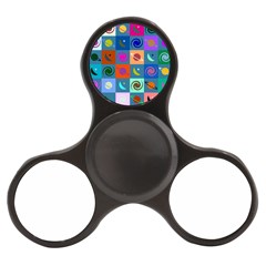 Space-pattern Multicolour Finger Spinner