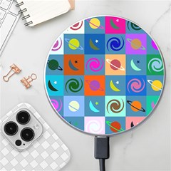 Space-pattern Multicolour Wireless Charger