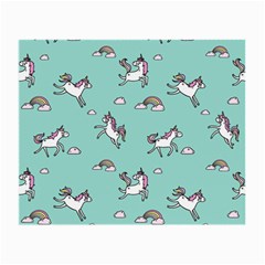 Unicorn Patterns Small Glasses Cloth