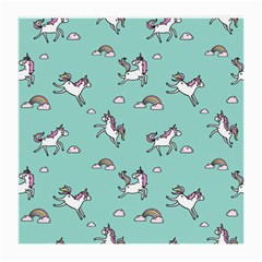 Unicorn Patterns Medium Glasses Cloth by Jancukart