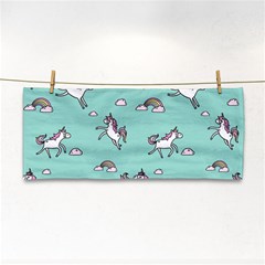 Unicorn Patterns Hand Towel