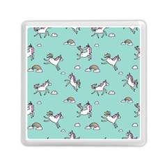 Unicorn Patterns Memory Card Reader (square)