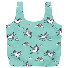 Unicorn Patterns Full Print Recycle Bag (xl)