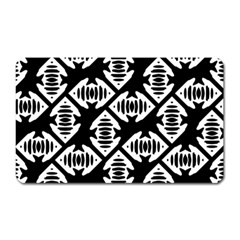 Background Pattern Magnet (rectangular)