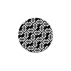 Background Pattern Golf Ball Marker