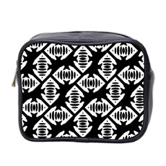 Background Pattern Mini Toiletries Bag (two Sides)