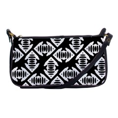 Background Pattern Shoulder Clutch Bag