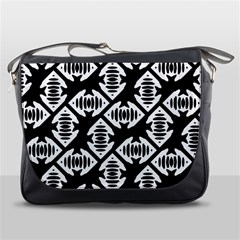 Background Pattern Messenger Bag