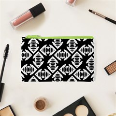 Background Pattern Cosmetic Bag (xs) by Jancukart