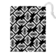 Background Pattern Drawstring Pouch (4xl)