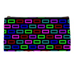 Colourful Bricks Pattern Colour Pencil Case by Jancukart