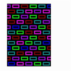 Colourful Bricks Pattern Colour Large Garden Flag (two Sides)